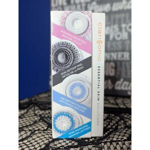 Clarisonic Essential Skin Solutions Brush Head 4-pack NEW! RETIRED/DEADSTOCK